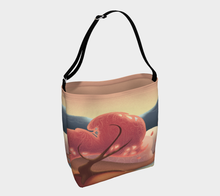 Load image into Gallery viewer, Pink Leaves Tote