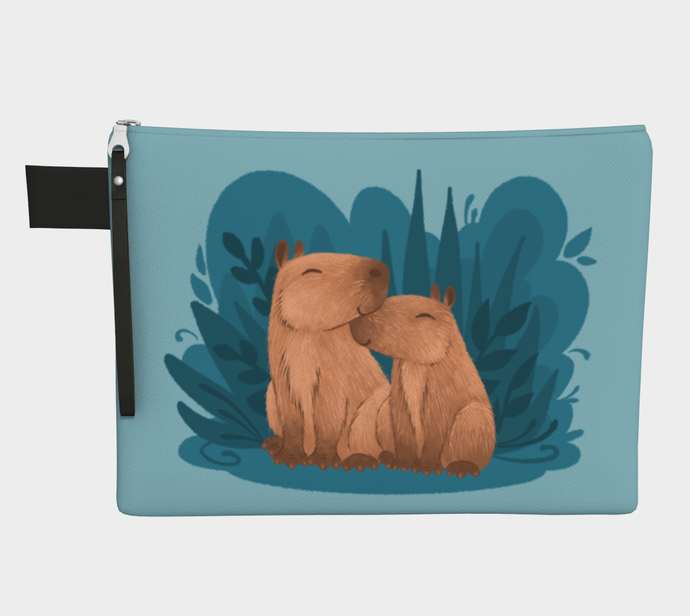 Capybara Zipper Bag